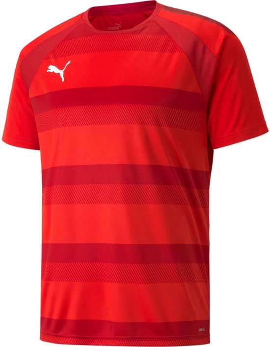 Puma Teamvision Shirt Korte Mouw Heren - Rood | Maat: S