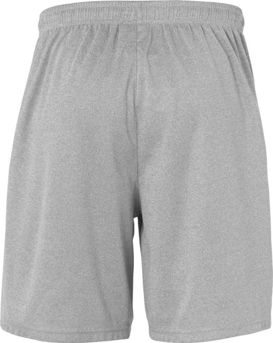 Uhlsport Center Basic Short Hommes - Gris Foncé Mélange / Zwart | Taille : L