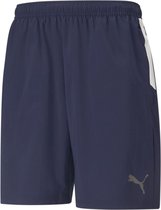 Puma Teamliga Short Kinderen - Marine | Maat: 140