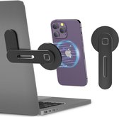 REBUS Phone Holder for laptop - Magsafe compatible - Matte Black