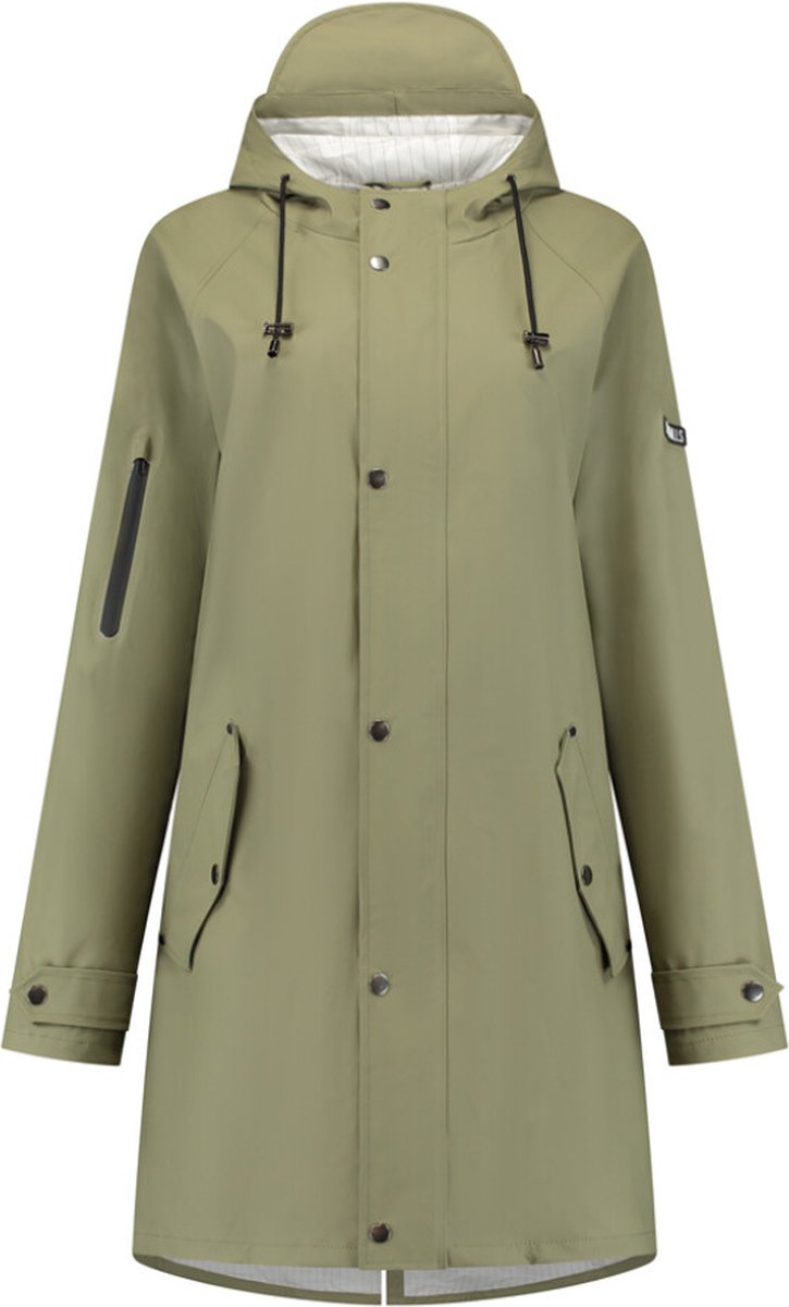 Mirage Rainfall trenchcoat soft touch M olive-green
