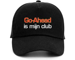 Pet met tekst: Go-Ahead is mijn club