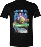 Star Wars - Yoda Poster T-Shirt - X-Large
