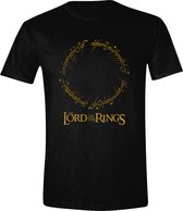 The Lords of the Rings - Logo Inscription T-Shirt - Large
