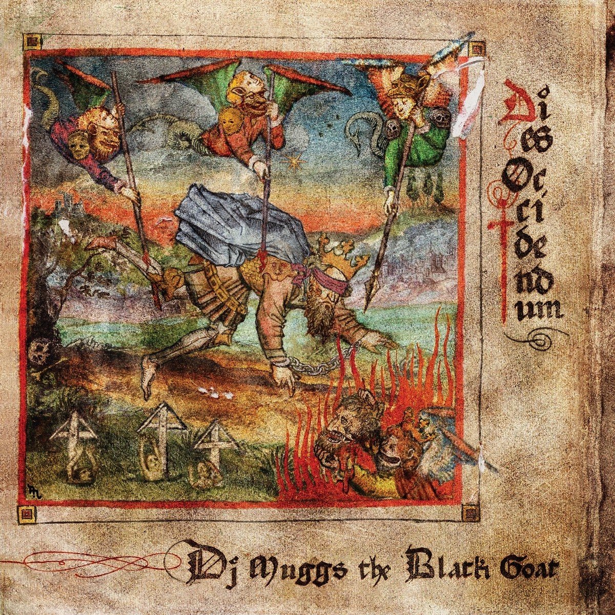 DJ Muggs The Black Goat - Dies Occidendum (LP) (Coloured Vinyl) (Limited Edition)