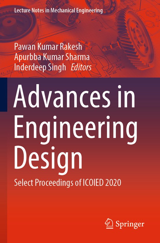 Advances in Engineering Design - cover