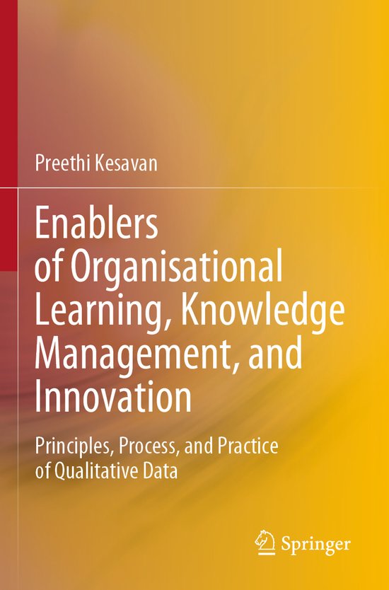 Enablers of Organisational Learning Knowledge Management and ... - cover
