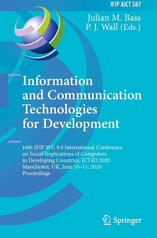 Information and Communication Technologies for Development - cover