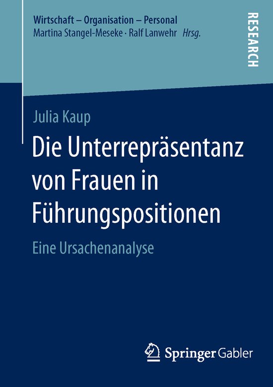 Wirtschaft – Organisation – Personal- Die Unterrepräsen ... - cover