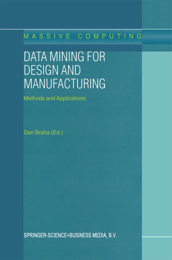 Data Mining for Design and Manufacturing: - cover