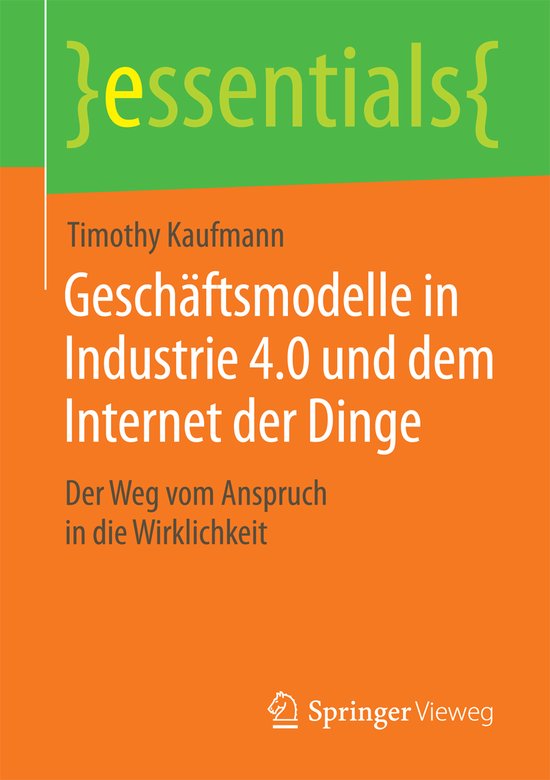 Geschäftsmodelle in Industrie 4.0 und dem Internet der Ding ... - cover
