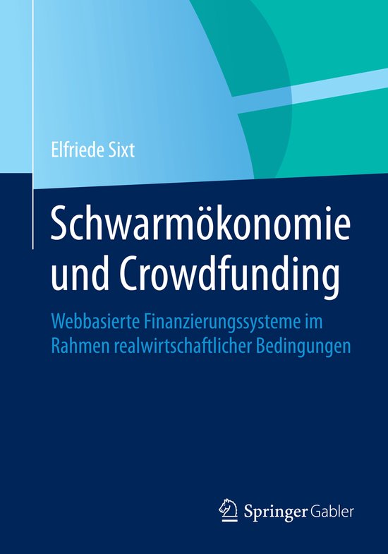 Schwarmökonomie und Crowdfunding - cover