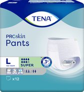 TENA Proskin Pants Super - Large, 12 stuks . Voordeelbundel met 7 verpakkingen