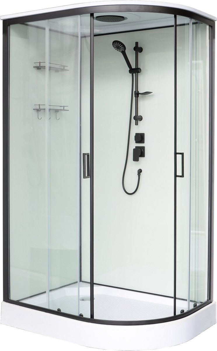 Sanifun complete douchecabine Camille 1200 x 900 kitvrij Links