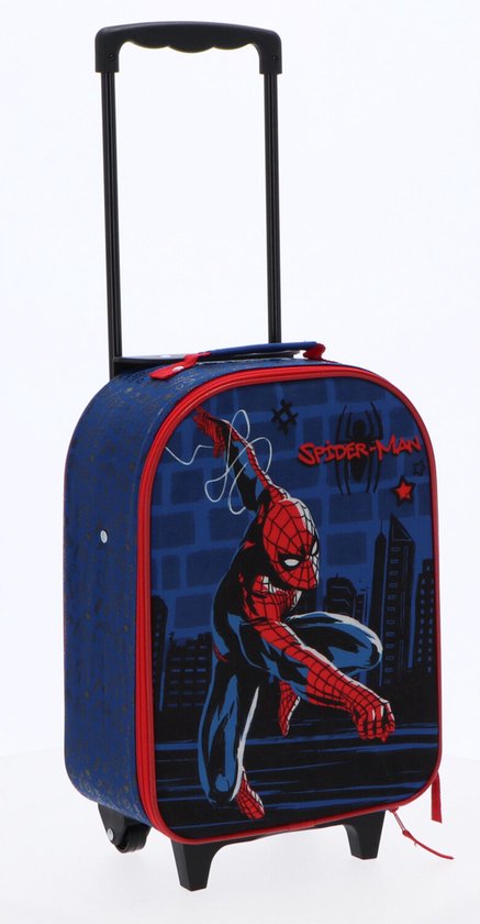 Undercover kindertrolley Spiderman - lichtgewicht kinder reiskoffer Marvel.