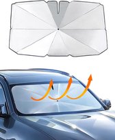 Zonwering auto voorruit interieur, zonwering auto, met gecertificeerde UV-bescherming, reflecterende parasol met UV-bescherming voor autovoorruit