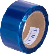 TD47 Security Tape Opened 50mm x 50m Blauw