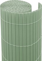 Videx Balkonscherm PVC Sage Green 90x300 cm