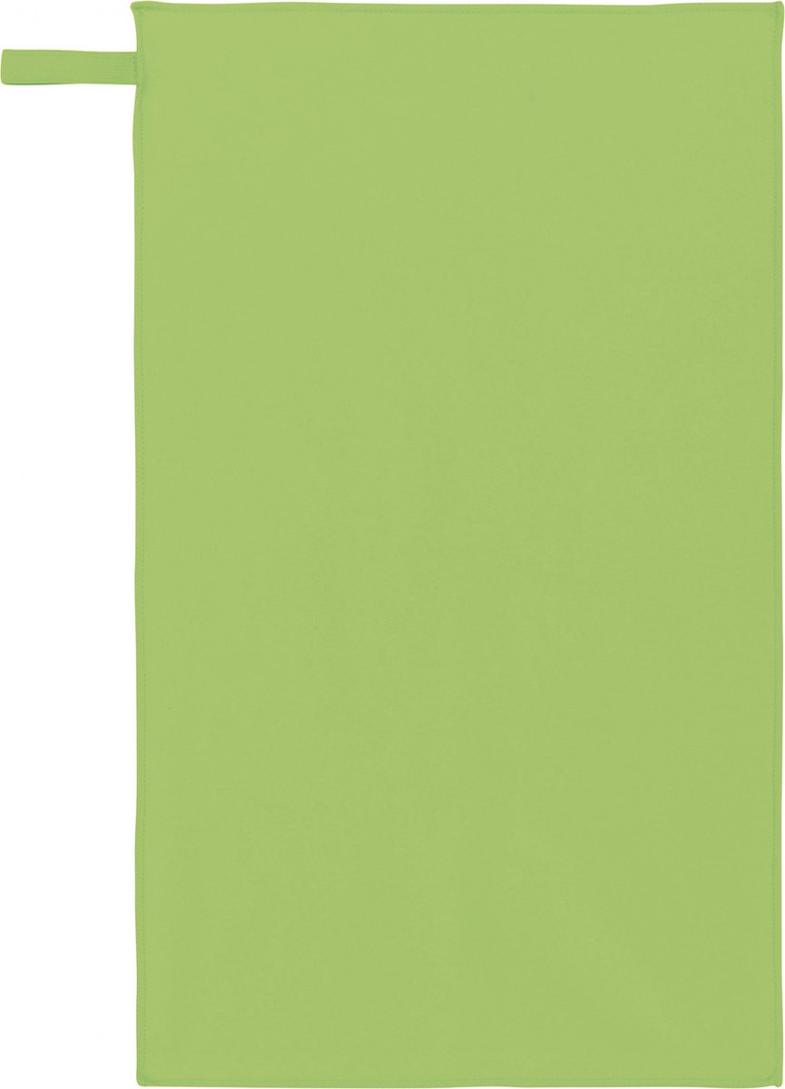 Sporthanddoek 50x100 cm, Proact, LIME, 85% Polyester, 15% Polyamide