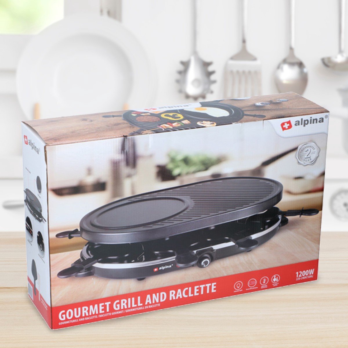 Alpina Raclette-Grill - EdelKüche Alpina Raclette-Grill - EdelKüche