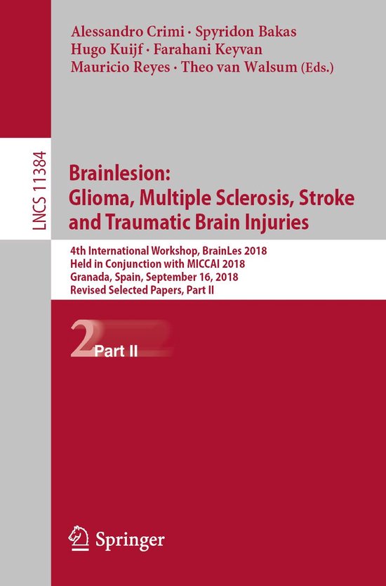 Springer Nature Proceedings Computer Science 2 - Brainlesion ... - cover