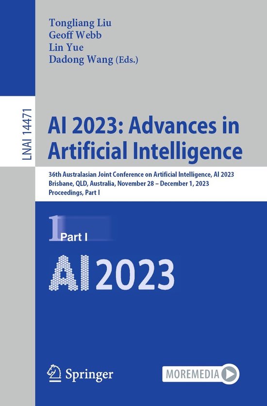 Springer Nature Proceedings Computer Science 1 - AI 2023: Ad ... - cover