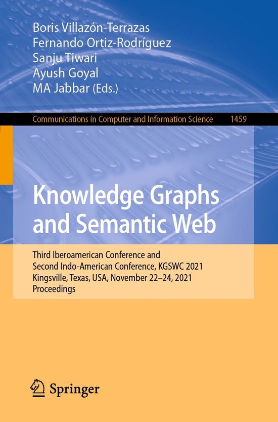 Springer Nature Proceedings Computer Science - Knowledge Gra ... - cover