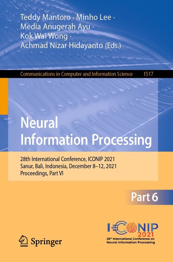 Springer Nature Proceedings Computer Science 6 - Neural Info ... - cover