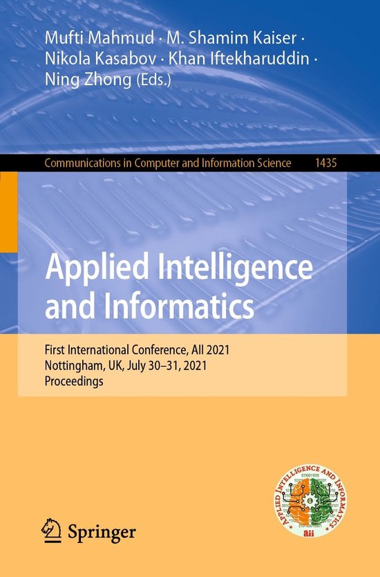 Springer Nature Proceedings Computer Science - Applied Intel ... - cover