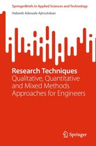 SpringerBriefs in Applied Sciences and Technology - Research Techniques