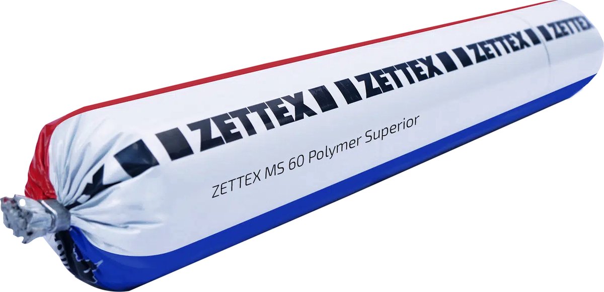 Zettex MS 60 Polymeerkit Superior - Montagekit – Lijmkit – Afdichtkit - Binnen & Buiten - 290ml - Transparant