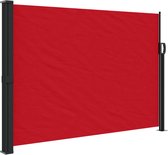 vidaXL - Windscherm - uittrekbaar - 140x500 - cm - rood