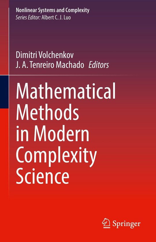 Nonlinear Systems and Complexity 33 - Mathematical Methods i ... - cover
