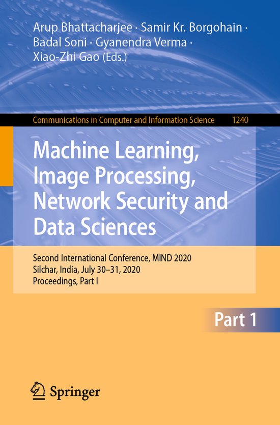 Machine Learning Image Processing Network Security and Data  ... - cover