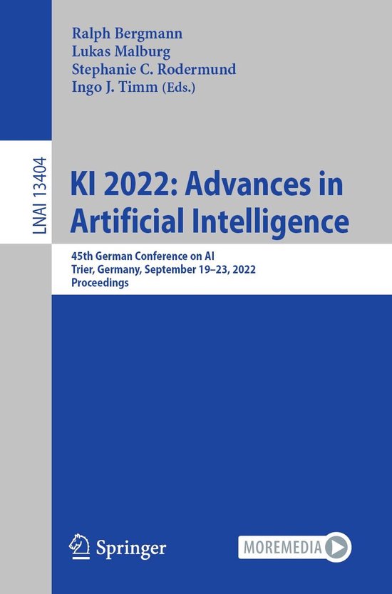 Springer Nature Proceedings Computer Science - KI 2022: Adva ... - cover
