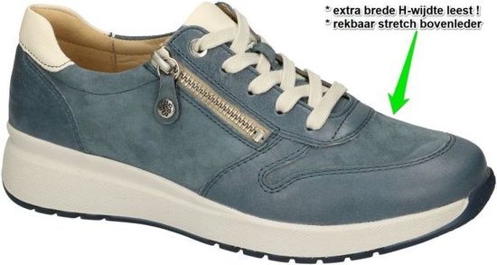 Fidelio Hallux -Dames - blauw - sneakers - maat 36.5