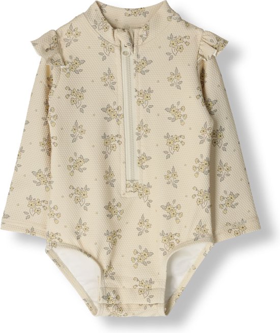 Quincy Mae Byron Rashguard One-Piece - Wildflower