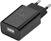 DrPhone LS5 - Gecertificeerde Universele USB Lader - 5W Lader - wandlader - 5V/1A - Thuislader - Adapter - Zwart