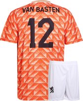 EK 88 Voetbaltenue van Basten - Nederlands Elftal - Oranje - Voetbaltenue Kinderen - Shirt en Broekje - Jongens en Meisjes - Volwassenen - Heren en Dames-XXL