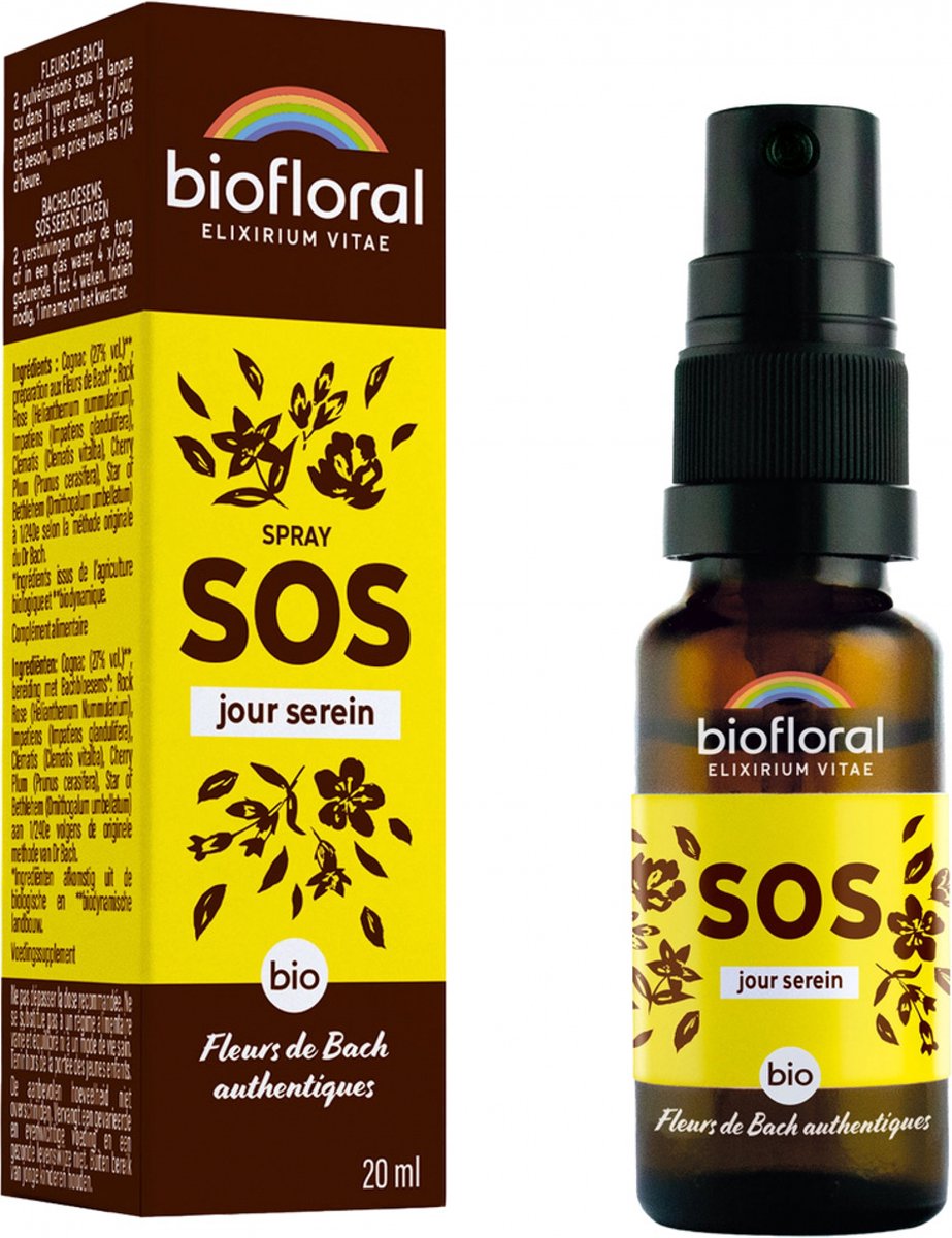 Goedkoopste Biofloral Bach Flower Relief Complex 40 bio 20 ml