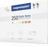 Magnetoplan folieaansprakelijkheid noten - DIN A3-5 kleuren (wit/geel/groen/roze/oranje) - 250 stuks