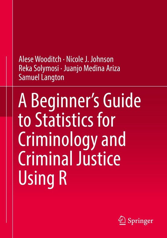 Law and Criminology (R0) - A Beginner’s Guide to Statistic ... - cover