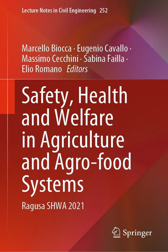 Engineering (R0) - Safety, Health and Welfare in Agriculture ... - cover