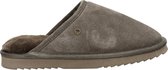 Warmbat Classic Unisex Suede Heren Sloffen - Taupe - Maat 46