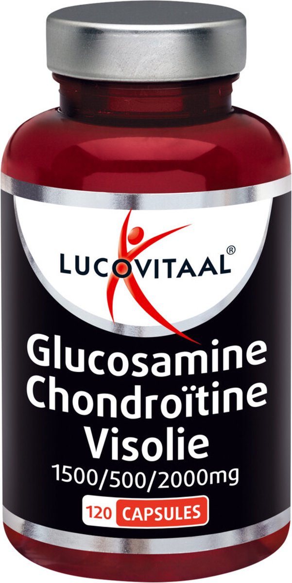 Lucovitaal Glucosamine Chondroitine Visolie 120 capsules