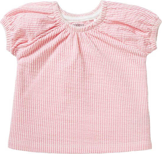 Noppies Girls Top Claremont short sleeve Meisjes T-shirt - Camelia Rose - Maat 80