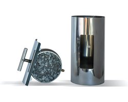 ABCAT houtrookfilter Ø150mm L=300mm RVS