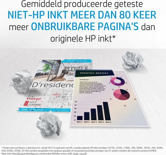 HP 305 - Inkcartridge - Origineel - Standaard capaciteit - Kleur en Zwart