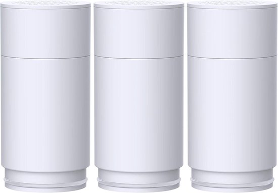 Ultra Filtratie Kraan Systeem Vervangende Waterfilters voor Huidverzorging - Pack van 3, gaat tot 9 maanden mee waterfilter kraan