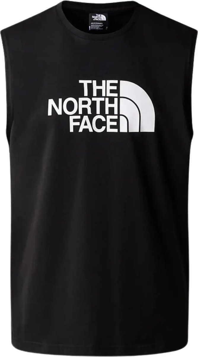 The North Face Easy Tank Singlet Heren M Zwart